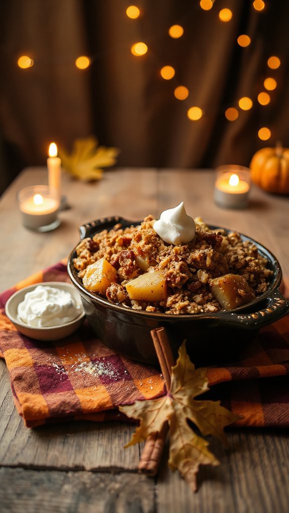 warm maple apple crisp warm maple apple crisp