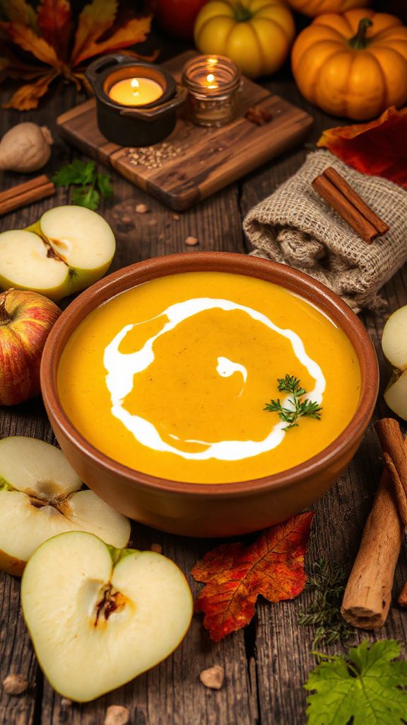 warm spiced apple parsnip soup warm spiced apple parsnip soup