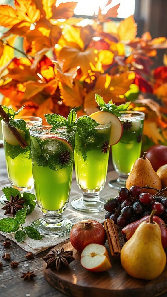 warm spiced cocktail fusion