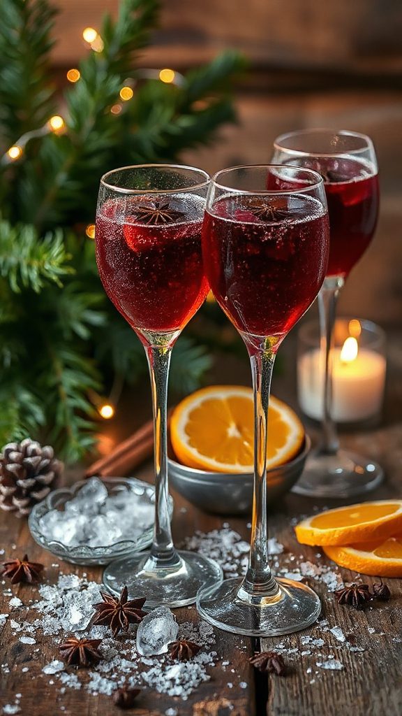 warm spiced holiday beverage