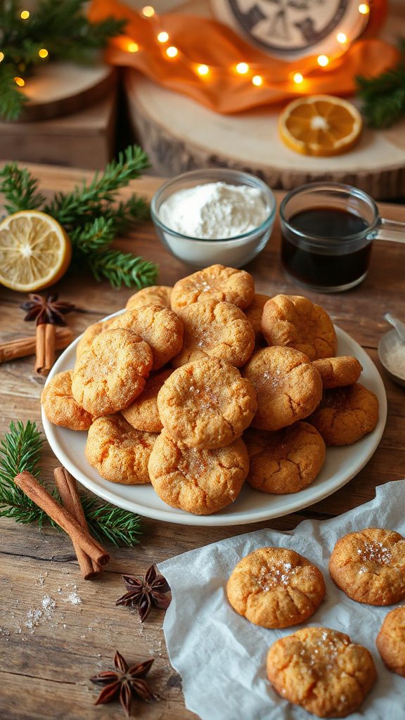 warm spiced holiday cookies warm spiced holiday cookies