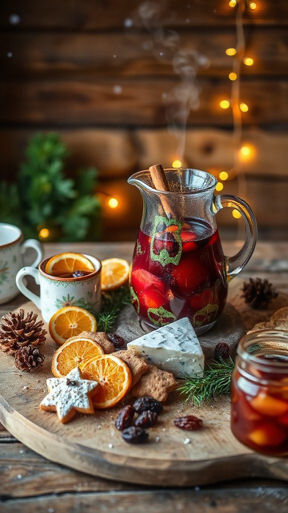 warm spiced mulled wine warm spiced mulled wine