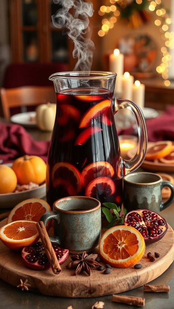 warm spiced sangria recipe