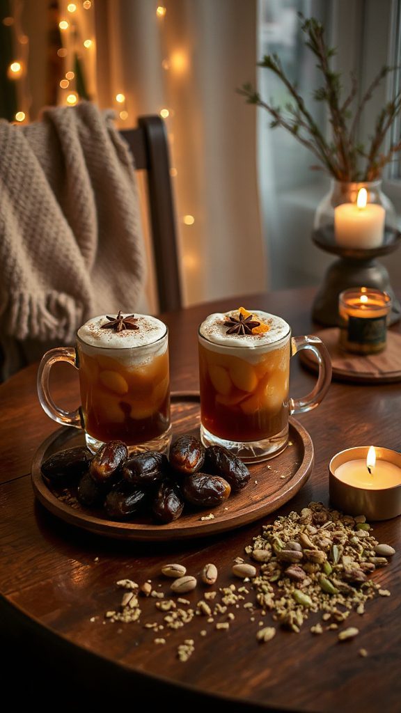 warm spiced whiskey beverage warm spiced whiskey beverage