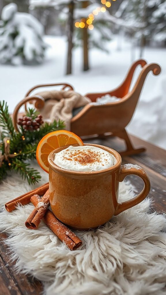 warm spiced winter cocktail