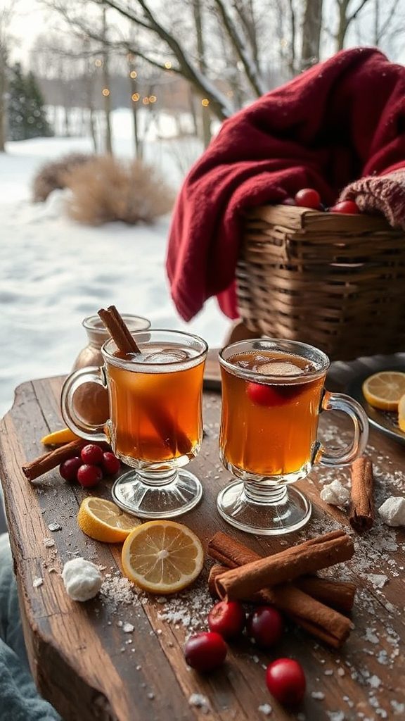 warm whiskey citrus cocktail