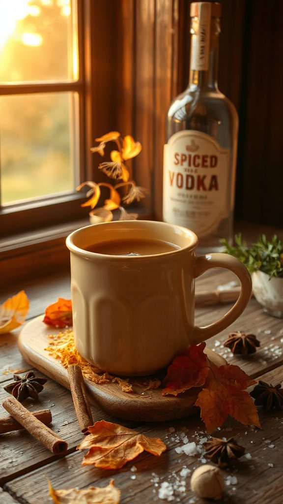 warming apple cider toddy