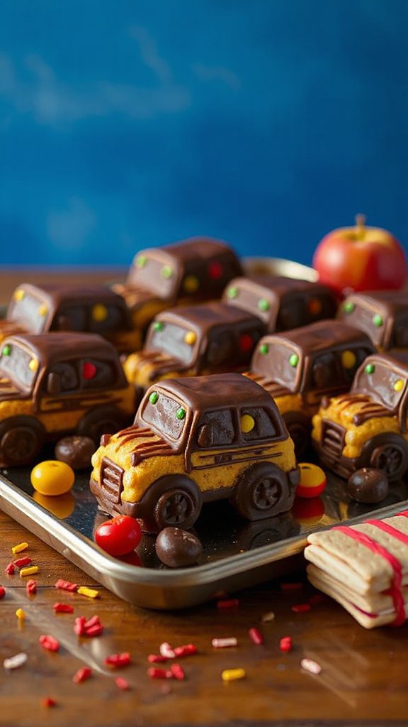 whimsical chocolate covered cookies