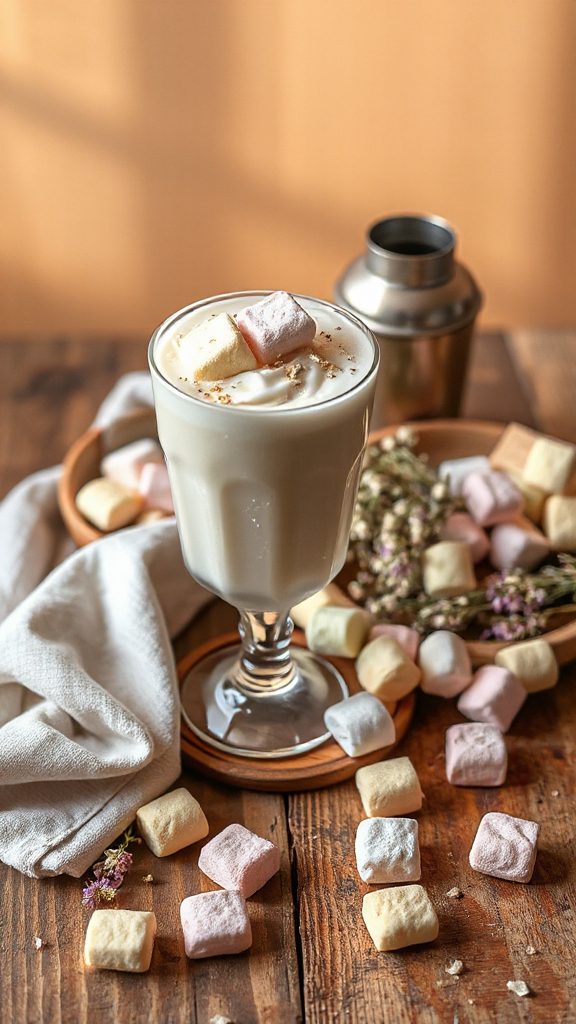 whimsical dessert cocktail experience