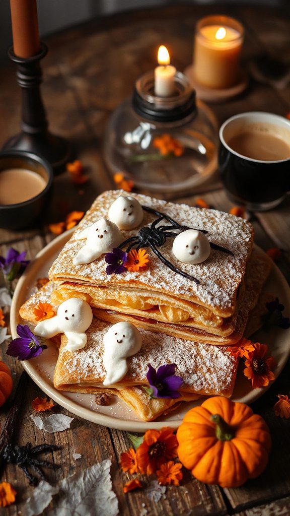 whimsical halloween pastry delight