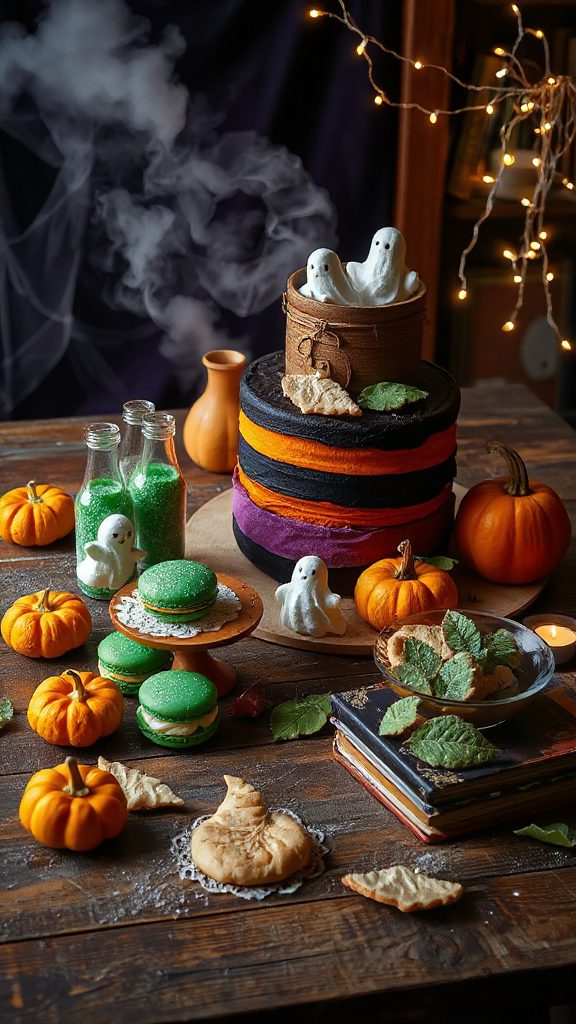 whimsical halloween verveine cookies