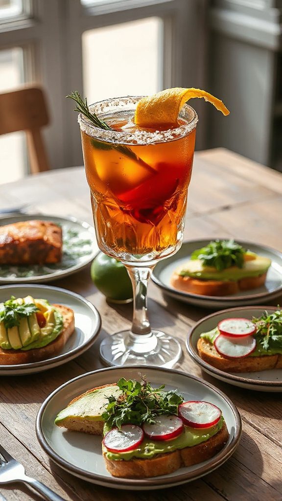 whiskey mary with seaweed whiskey mary with seaweed