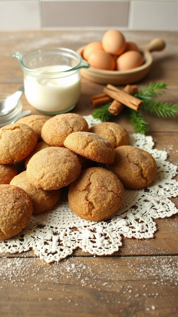 whole wheat cinnamon sugar cookies