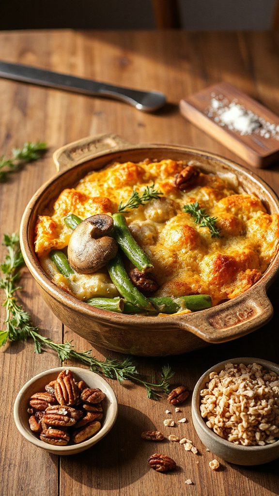 wholesome green bean casserole