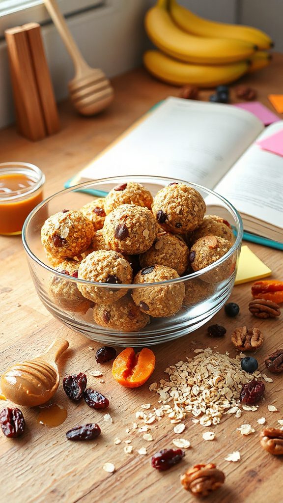 wholesome no bake energy bites