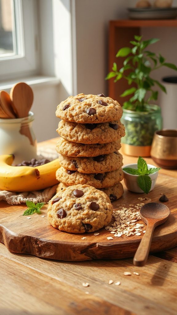 wholesome vegan oatmeal cookies