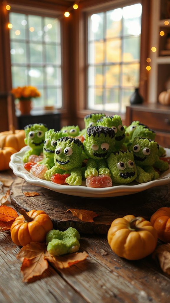 wiggly spooky halloween treats