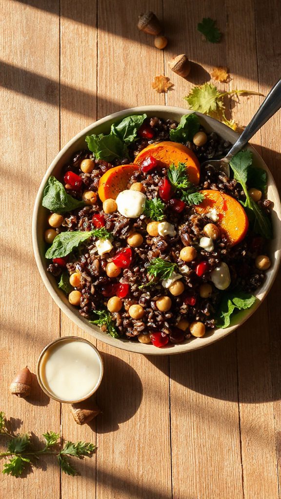 wild rice chickpea salad wild rice chickpea salad