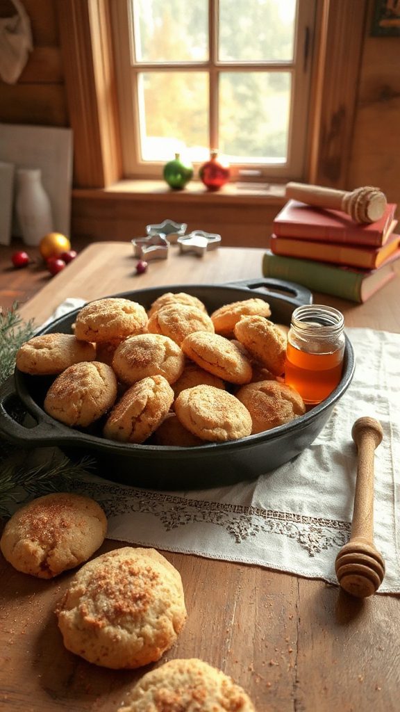 wildflower honey snickerdoodles recipe