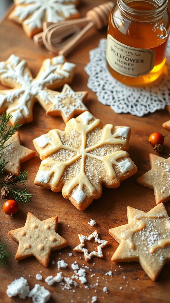 wildflower honey sugar cookies