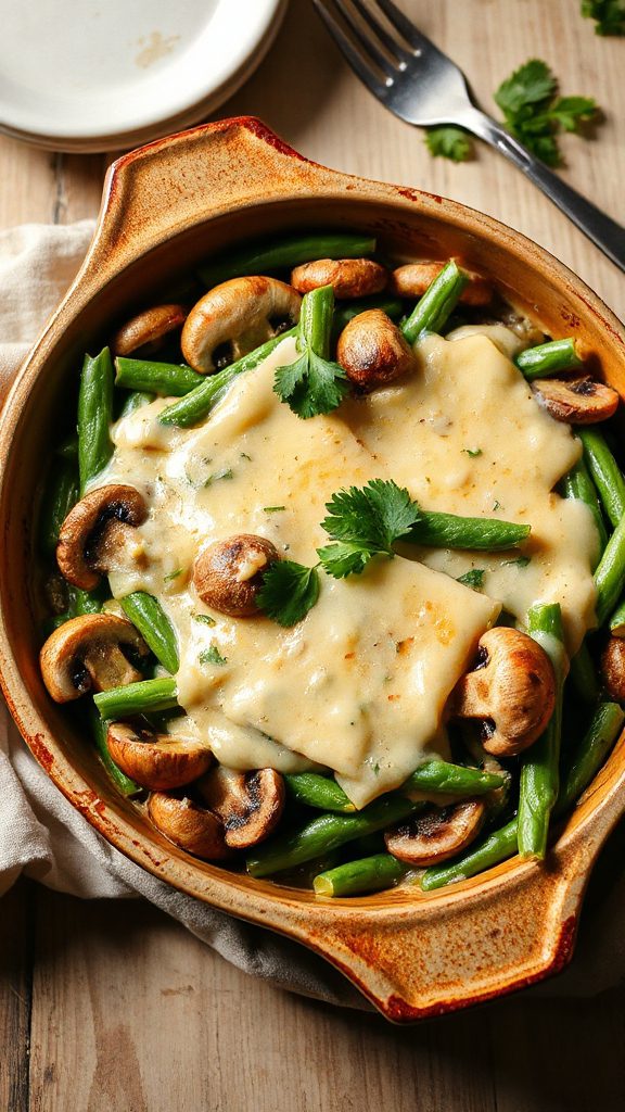 worcestershire green bean casserole