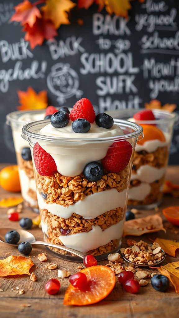 yogurt granola fruit parfaits yogurt granola fruit parfaits