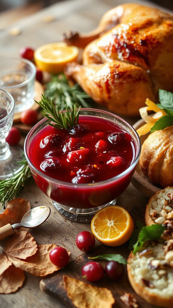 yuzu infused cranberry sauce recipe