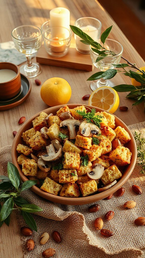 yuzu mushroom stuffing recipe