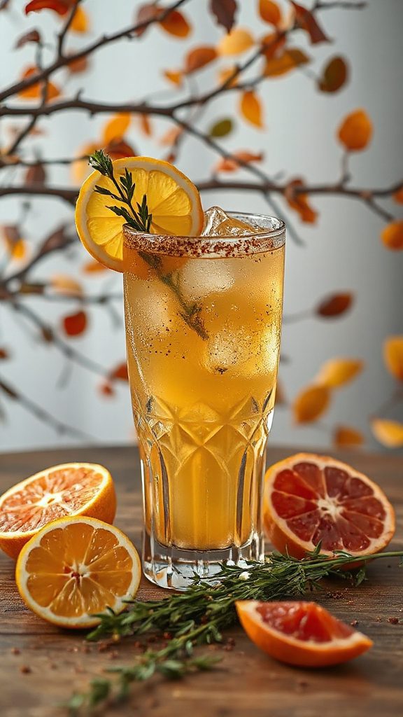 za atar citrus vodka cocktail