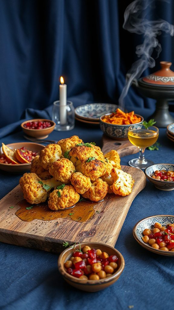 zaatar cauliflower side dish