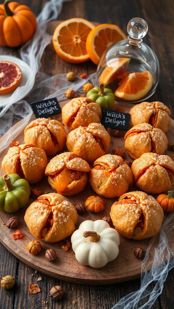 zesty blood orange cream filling