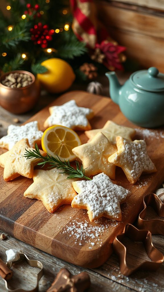 zesty cardamom lemon cookies