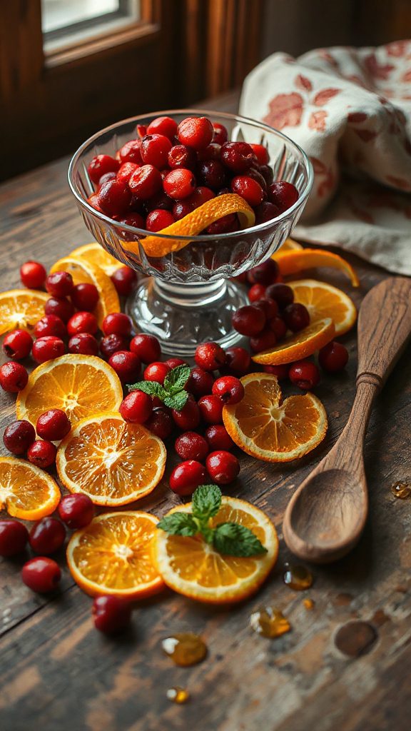 zesty cranberry orange relish
