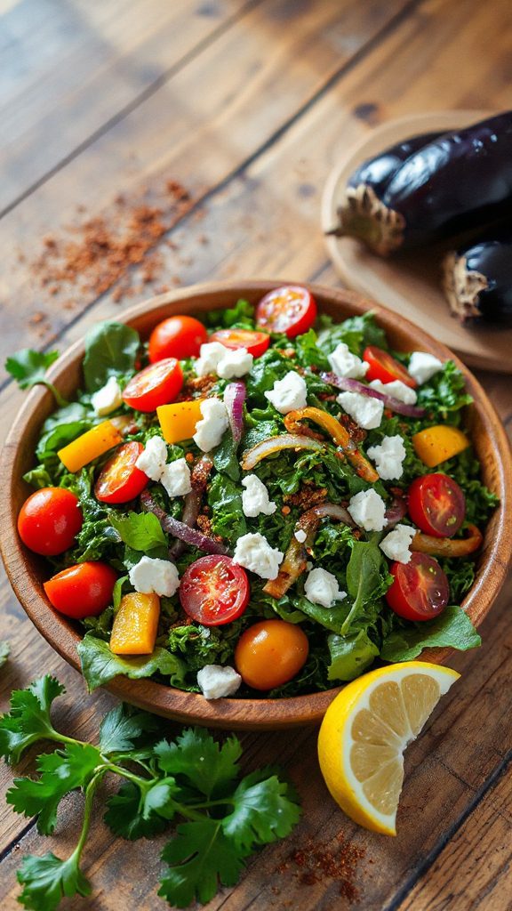 zesty ethiopian vegetable salad