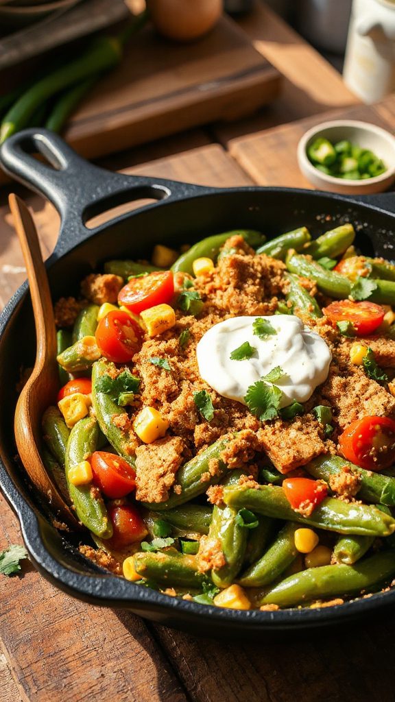 zesty green bean casserole