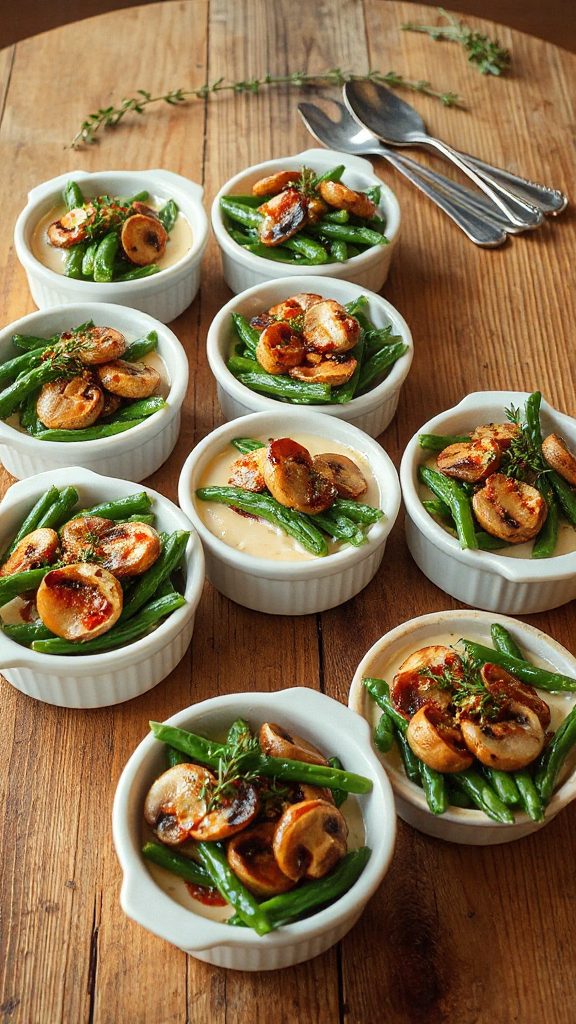 zesty green bean gratin