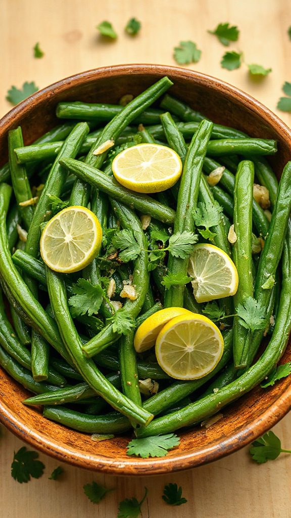 zesty green bean side dish
