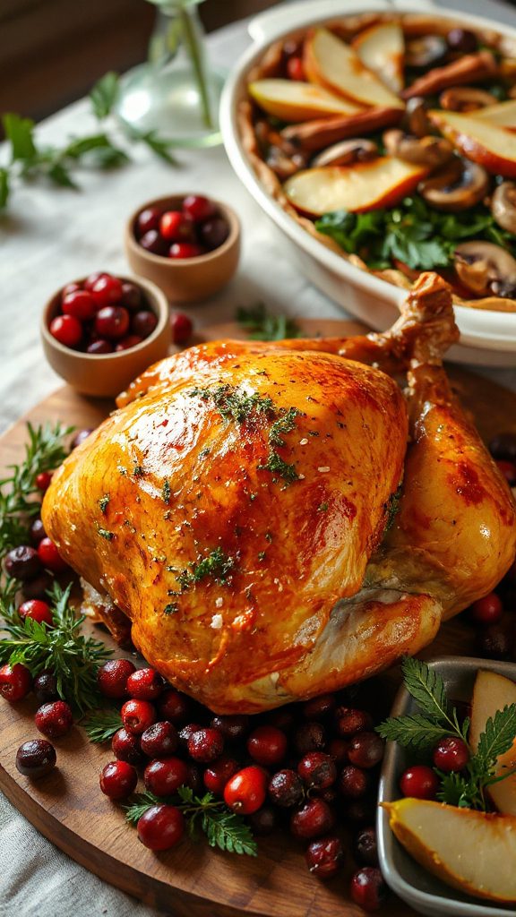 zesty herb rubbed turkey breast