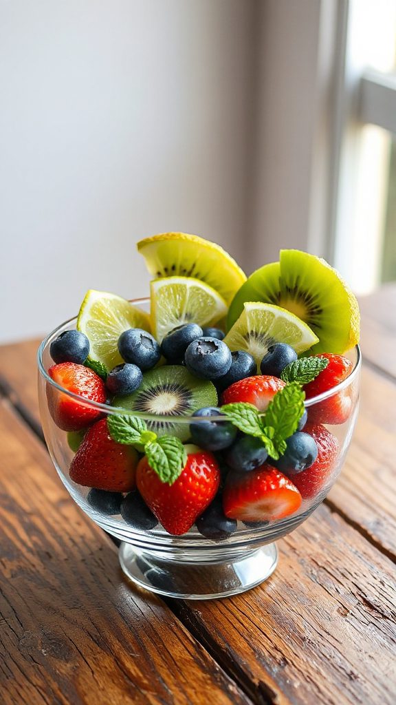 zesty kiwi lime fruit salad zesty kiwi lime fruit salad