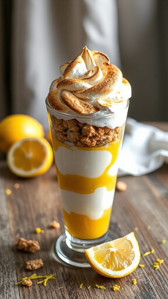 zesty lemon meringue parfait zesty lemon meringue parfait
