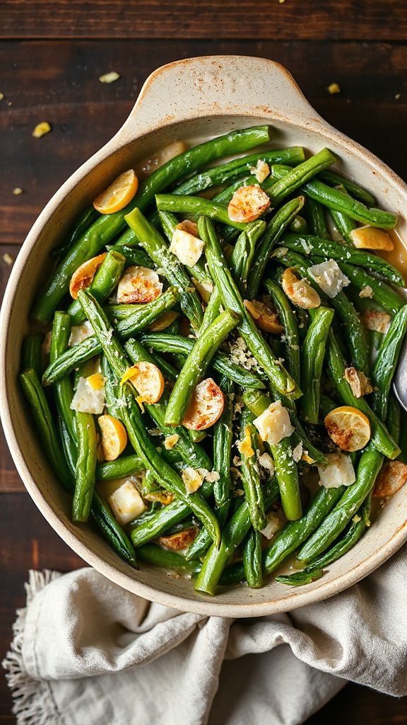 zesty parmesan green bean gratin zesty parmesan green bean gratin