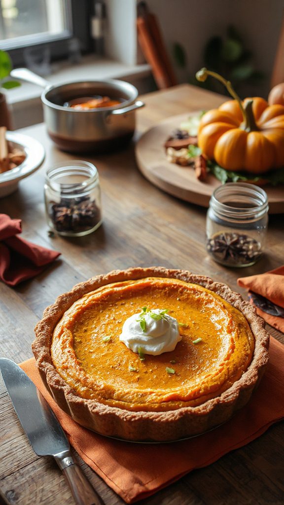 zesty pumpkin pie recipe