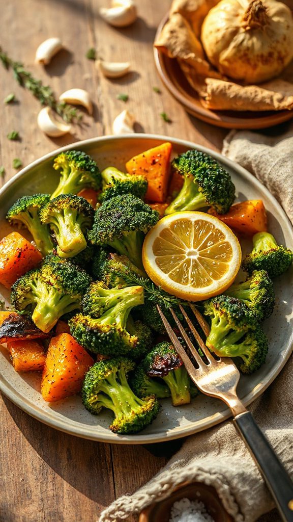 zesty roasted broccoli delight zesty roasted broccoli delight