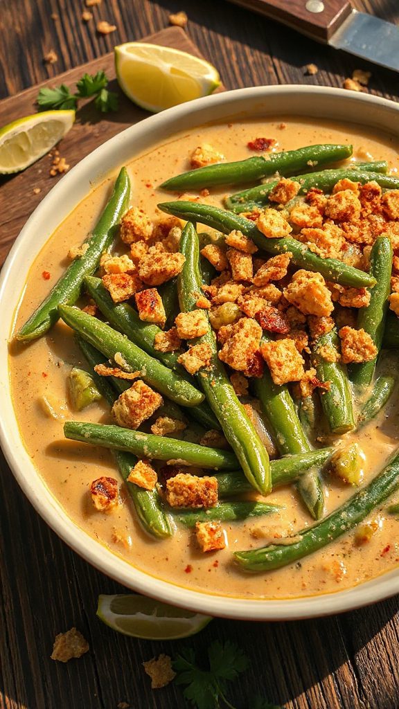 zesty southwest green bean bake