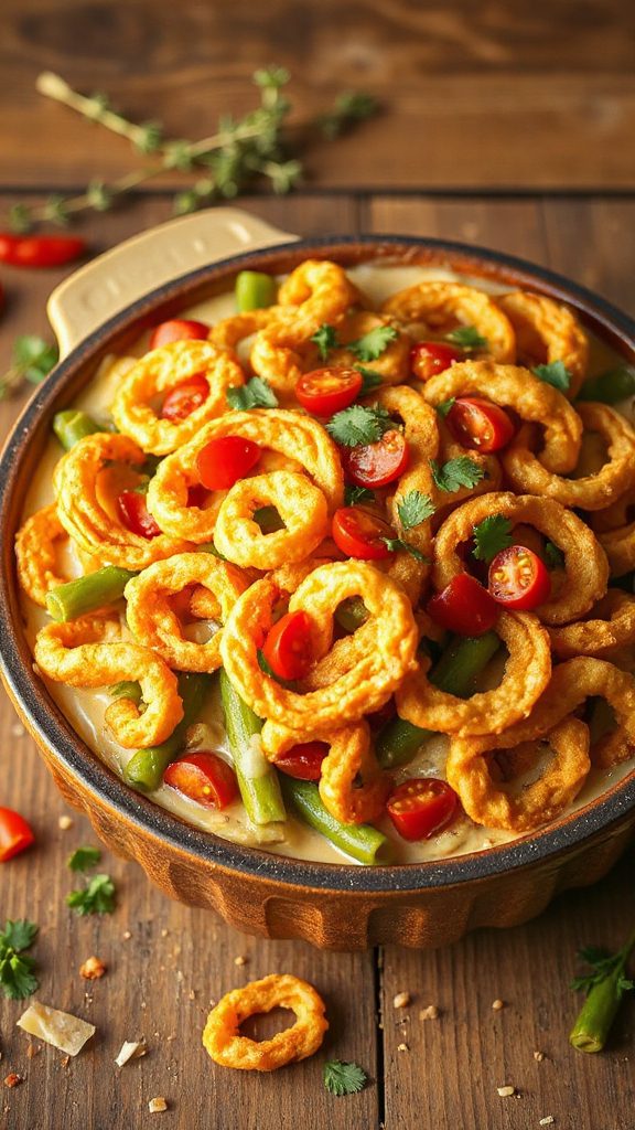 zesty southwestern green bean casserole zesty southwestern green bean casserole