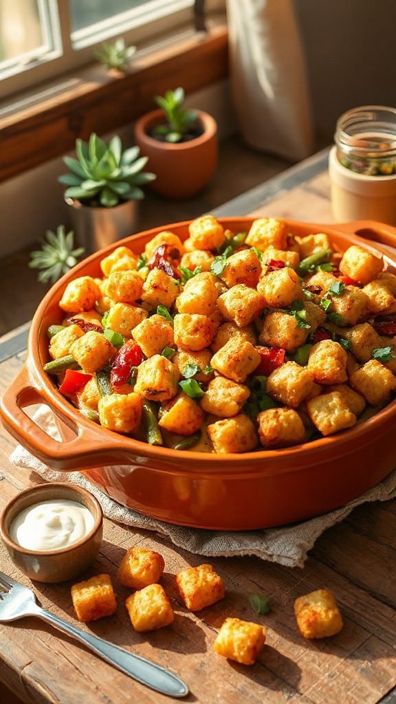 zesty tater tot casserole