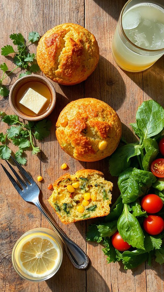 zucchini corn muffins recipe