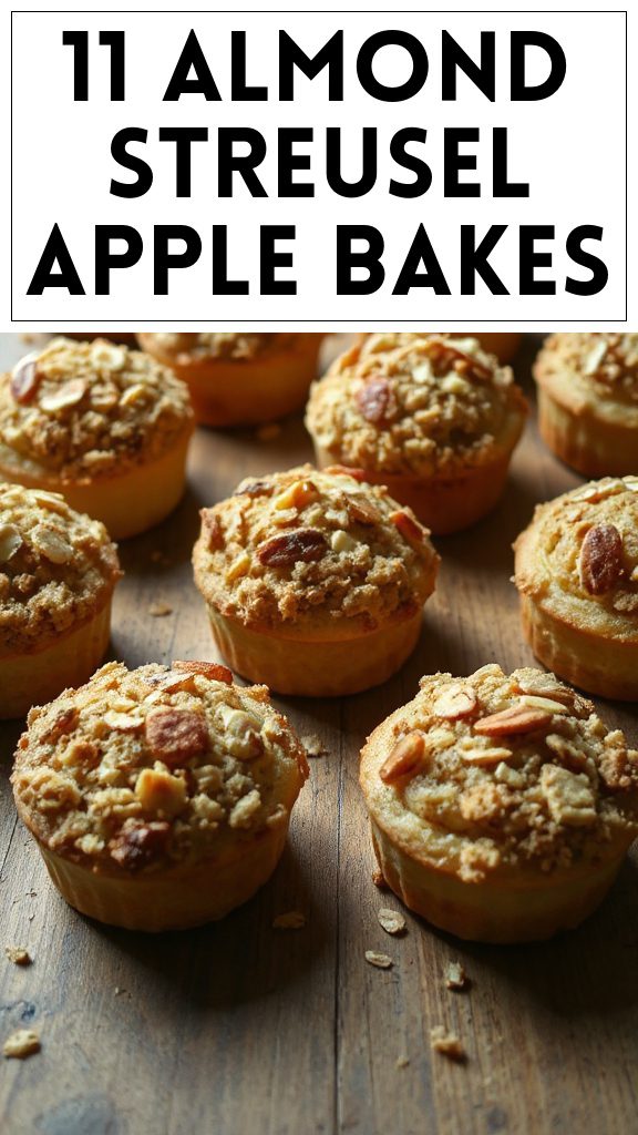 11 Almond Streusel Apple Bakes