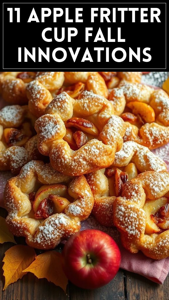 11 Apple Fritter Cup Fall Innovations