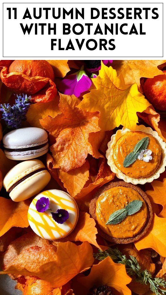 11 Autumn Desserts With Botanical Flavors